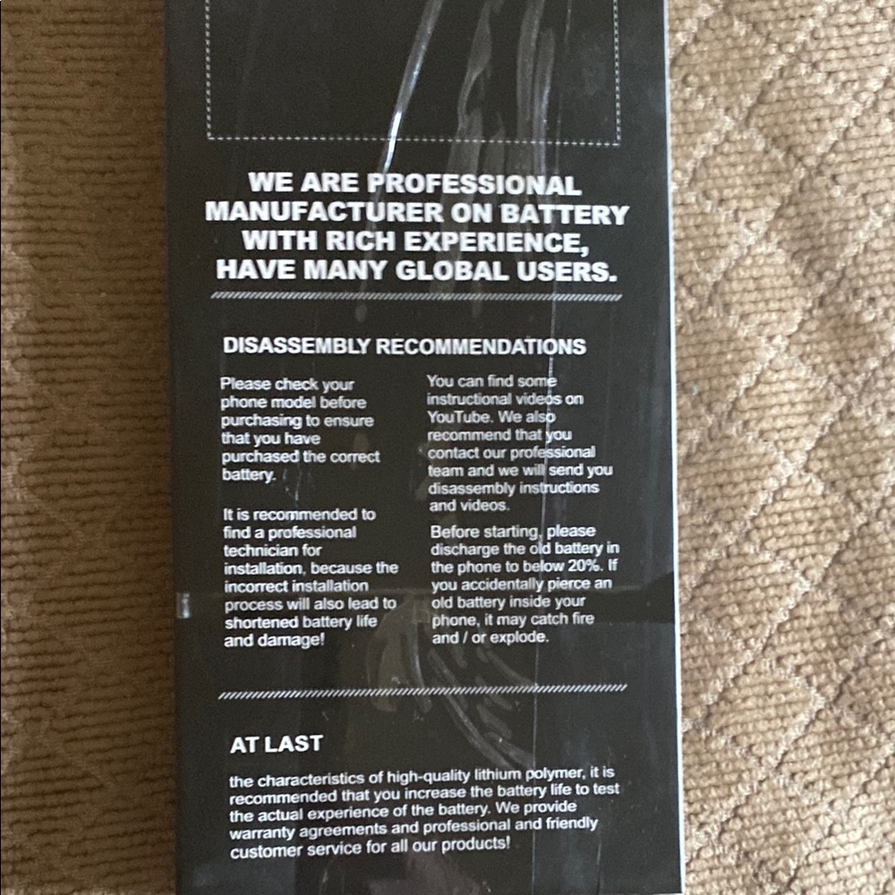 iPhone5S Battery UPGRADE